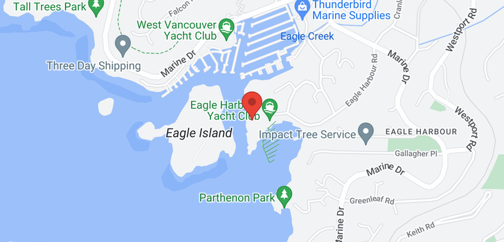 map of 5770 EAGLE HARBOUR ROAD